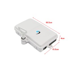 ODB Box กล่องพักสายไฟเบอร์ออฟติก 6 Core Outdoor ODB Box กล่องพักสายไฟเบอร์ออฟติก 6 Core Outdoor