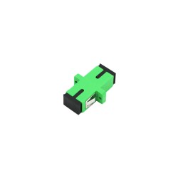 ตัวต่อหัวไฟเบอร์ SC-SC (APC) SX SM GREEN ตัวต่อหัวไฟเบอร์ SC-SC (APC) SX SM GREEN