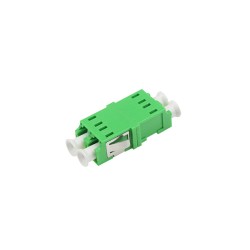 ตัวต่อหัวไฟเบอร์ LC-LC (APC) DX SM GREEN ตัวต่อหัวไฟเบอร์ LC-LC (APC) DX SM GREEN