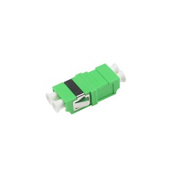 ตัวต่อหัวไฟเบอร์ LC-LC (APC) DX SM GREEN ตัวต่อหัวไฟเบอร์ LC-LC (APC) DX SM GREEN