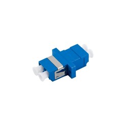 ตัวต่อหัวไฟเบอร์ LC-LC (UPC) DX SM BLUE ตัวต่อหัวไฟเบอร์ LC-LC (UPC) DX SM BLUE