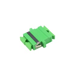 ตัวต่อหัวไฟเบอร์ SC-SC (APC) DX SM GREEN  ตัวต่อหัวไฟเบอร์ SC-SC (APC) DX SM GREEN