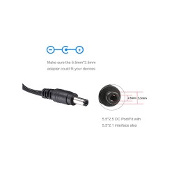 Adapter 52V/2A สำหรับ PoE Switch 4/8/12 Port