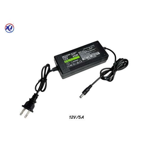 XJ Adapter DC CCTV 12V/5A รุ่น 1250 XJ Adapter DC CCTV 12V/5A รุ่น 1250