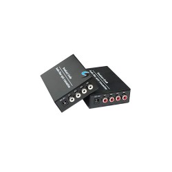 Audio 4 Channel To Fiber Converter 20KM Audio 4 Channel To Fiber Converter 20KM