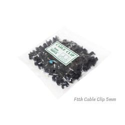 กิ๊บตอกสายไฟเบอร์ออฟติก FTTH Flat Type 1-6 Core กิ๊บตอกสายไฟเบอร์ออฟติก FTTH Flat Type 1-6 Core