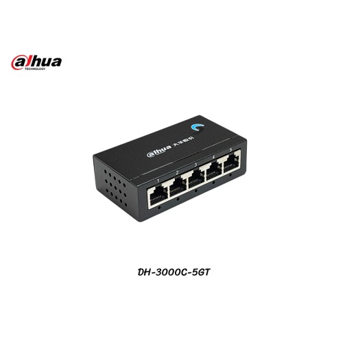Gigabit Switch HUB 5 Port Dahua รุ่น S3000C-5GT Gigabit Switch HUB 5 Port Dahua รุ่น S3000C-5GT