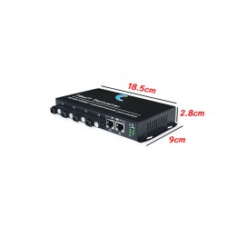 Gigabit Switch SC 4 Port 3KM Uplink 2 Gigabit LAN