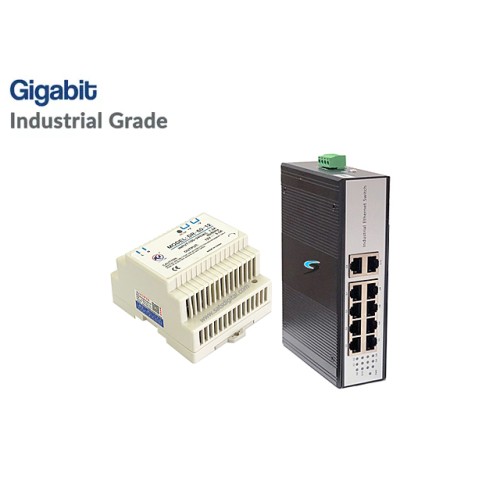 Gigabit Industrial Switch HUB 10 LAN (Full) Gigabit Industrial Switch HUB 10 LAN (Full)