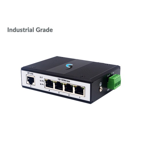 Industrial Switch 4 Port 10/100 + 1 LAN FE Uplink Industrial Switch 4 Port 10/100 + 1 LAN FE Uplink