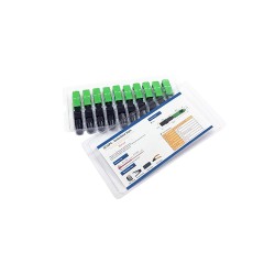 หัวไฟเบอร์ออฟติก SC/APC Fast รุ่น 601 แพ็ค 10 หัว หัวไฟเบอร์ออฟติก SC/APC Fast รุ่น 601 แพ็ค 10 หัว