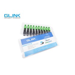 GLINK หัวไฟเบอร์ออฟติก SC/APC รุ่น GLF-131A แพ็ค 10 หัว GLINK หัวไฟเบอร์ออฟติก SC/APC รุ่น GLF-131A แพ็ค 10 หัว