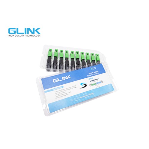 GLINK หัวไฟเบอร์ออฟติก SC/APC รุ่น GLF-131A แพ็ค 10 หัว GLINK หัวไฟเบอร์ออฟติก SC/APC รุ่น GLF-131A แพ็ค 10 หัว