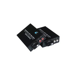 Audio 2 Channel To Fiber Converter 20KM Audio 2 Channel To Fiber Converter 20KM