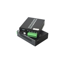 Dry Contact Switch 4 CH (One-Way) To Fiber Converter