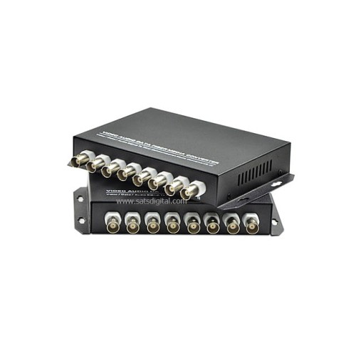 Fiber Optic Video Converter 8 Channel 720p Fiber Optic Video Converter 8 Channel 720p