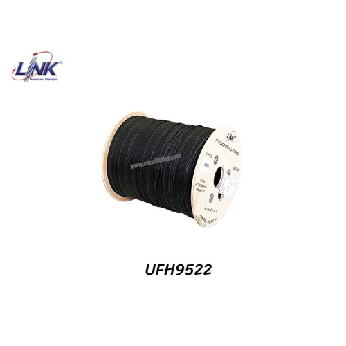 LINK สายไฟเบอร์ออฟติก SM 2C Flat Type ยาว 1000 เมตร LINK สายไฟเบอร์ออฟติก SM 2C Flat Type ยาว 1000 เมตร