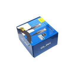 GLINK สาย HDMI ไฟเบอร์ออฟติก 4K@60Hz ยาว 100 เมตร GLINK สาย HDMI ไฟเบอร์ออฟติก 4K@60Hz ยาว 100 เมตร