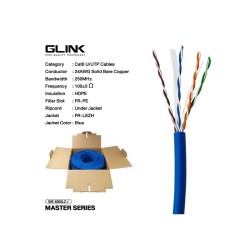 GLINK สายแลน CAT6 UTP 24AWG รุ่น GM-6305LZ-I (305M) GLINK สายแลน CAT6 UTP 24AWG รุ่น GM-6305LZ-I (305M)