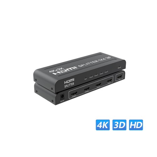 Active HDMI Splitter 1X4 เวอร์ชั่น 2.0b 4K@60Hz Active HDMI Splitter 1X4 เวอร์ชั่น 2.0b 4K@60Hz