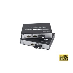 HDMI To Fiber Extender 1080p 20KM (Loop Out) HDMI To Fiber Extender 1080p 20KM (Loop Out)
