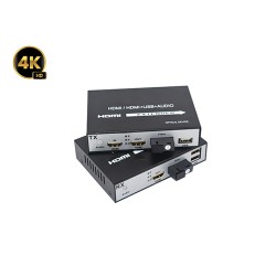 HDMI To Fiber Extender 4K + USB 20KM (Loop Out) HDMI To Fiber Extender 4K + USB 20KM (Loop Out)