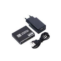 Mini Active HDMI Splitter 1X2 เวอร์ชั่น 2.0 4K@60Hz Mini Active HDMI Splitter 1X2 เวอร์ชั่น 2.0 4K@60Hz
