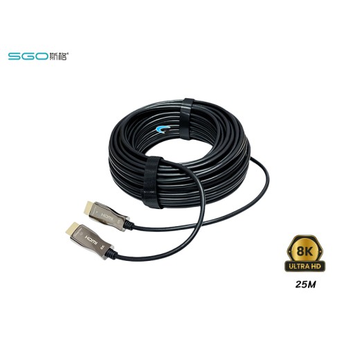 สาย HDMI Fiber Optic SGO 8K@60Hz ยาว 25 เมตร สาย HDMI Fiber Optic SGO 8K@60Hz ยาว 25 เมตร