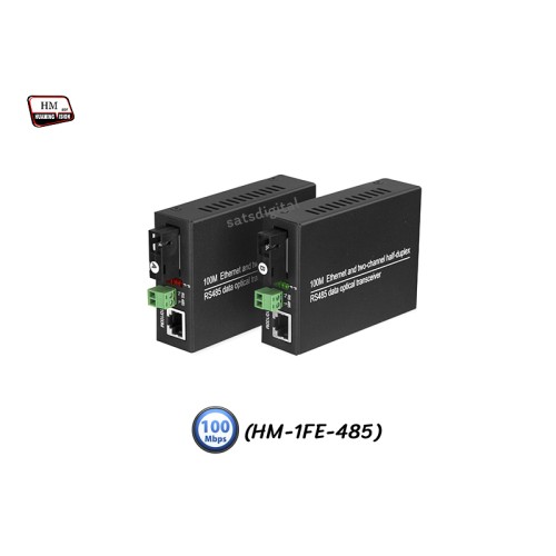 Media Converter 10/100 SM BIDI 20KM + RS485 1CH Media Converter 10/100 SM BIDI 20KM + RS485 1CH