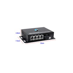 PCM Voice 4 Channel To Fiber Converter PCM Voice 4 Channel To Fiber Converter