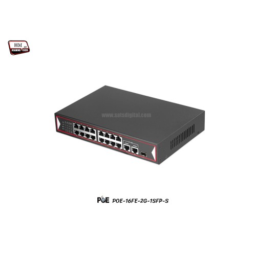 POE Switch 16FE POE /100 + 2GE + 1SFP (small) POE Switch 16FE POE /100 + 2GE + 1SFP (small)