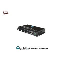 Gigabit Switch SC 4 Port 3KM Uplink 2 Gigabit LAN