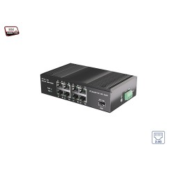 Industrial Switch 2.5G 8 Port + 10G SFP Port Uplink