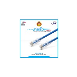 สายแลน Cat6 สำเร็จรูป 2 เมตร LINK รุ่น US-5102LZ-4 สายแลน Cat6 สำเร็จรูป 2 เมตร LINK รุ่น US-5102LZ-4