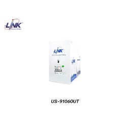 LINK สายแลน CAT6 23AWG รุ่น US-9106OUT (305M) LINK สายแลน CAT6 23AWG รุ่น US-9106OUT (305M)