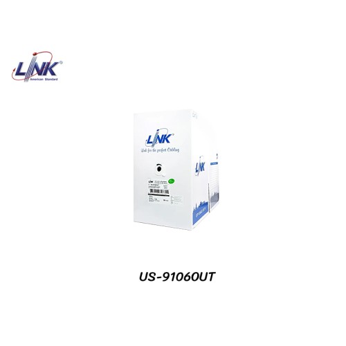 LINK สายแลน CAT6 23AWG รุ่น US-9106OUT (305M) LINK สายแลน CAT6 23AWG รุ่น US-9106OUT (305M)