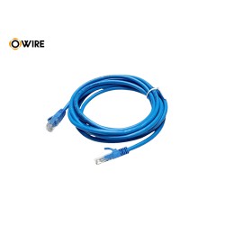 Owire สายแลนสำเร็จรูป Cat6 3 เมตร สีฟ้า Owire สายแลนสำเร็จรูป Cat6 3 เมตร สีฟ้า