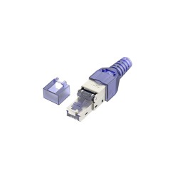 หัวแลน CAT7 FTP สำหรับสายแบบมีชีลด์ (ถอดได้)