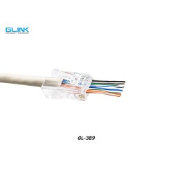 GLINK หัวแลน CAT6 UTP แบบทะลุ รุ่น GL-389 (100 ตัว) GLINK หัวแลน CAT6 UTP แบบทะลุ รุ่น GL-389 (100 ตัว)