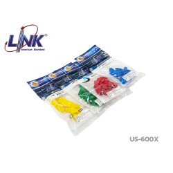 LINK ยางครอบหัวแลน CAT5E รุ่น US-600X (10 ชิ้น) LINK ยางครอบหัวแลน CAT5E รุ่น US-600X (10 ชิ้น)