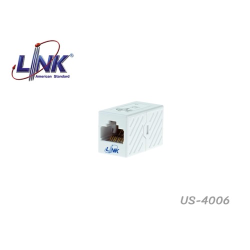 LINK ตัวต่อหัวแลน CAT6 รุ่น US-4006 LINK ตัวต่อหัวแลน CAT6 รุ่น US-4006