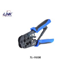 LINK คีมย้ำหัวแลน ย้ำหัวโทรศัพท์ รุ่น TL-1103R LINK คีมย้ำหัวแลน ย้ำหัวโทรศัพท์ รุ่น TL-1103R