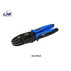 LINK คีมบีบหัว BNC, F-Type รุ่น UC-8116A LINK คีมบีบหัว BNC, F-Type รุ่น UC-8116A