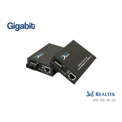 Gigabit Media SM DX 20KM รุ่น SDT-DX-1G-20 Gigabit Media SM DX 20KM รุ่น SDT-DX-1G-20