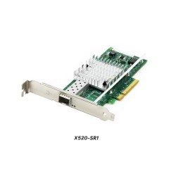 10G SFP+ Network Card PCIE x8 รุ่น X520-SR1 10G SFP+ Network Card PCIE x8 รุ่น X520-SR1
