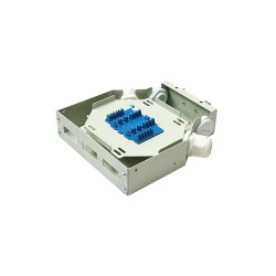DIN Rail Terminal Box Duplex Indoor 6 Core ไม่รวมตัวต่อ DIN Rail Terminal Box Duplex Indoor 6 Core ไม่รวมตัวต่อ