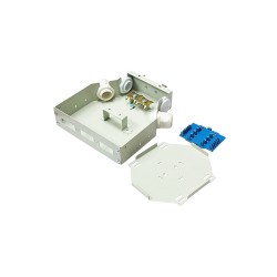 DIN Rail Terminal Box Duplex Indoor 6 Core ไม่รวมตัวต่อ DIN Rail Terminal Box Duplex Indoor 6 Core ไม่รวมตัวต่อ