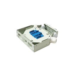 DIN Rail Terminal Box Duplex Indoor 12 Core ไม่รวมตัวต่อ DIN Rail Terminal Box Duplex Indoor 12 Core ไม่รวมตัวต่อ
