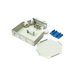 DIN Rail Terminal Box Duplex Indoor 12 Core ไม่รวมตัวต่อ DIN Rail Terminal Box Duplex Indoor 12 Core ไม่รวมตัวต่อ