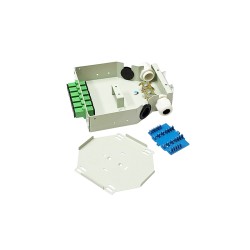 DIN Rail Terminal Box SC/APC Indoor 6 Core DIN Rail Terminal Box SC/APC Indoor 6 Core